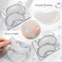 Hydrogel oogpatches met aangepaste kleur, 6g, kristalvochtinbrengende oogmasker, oogpads voor dagelijkse onderoogverzorging