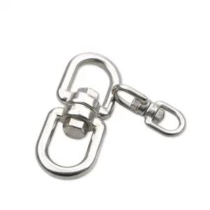 High Quality Stainless Steel Swivel Eye Hook Ring Hanging Swivel Eye And Eye Link Swing Swivel