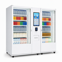 Distributeur automatique de pop-corn avec distribution automatique d'assaisonnements, options multi-saveurs et Nayax SoePay