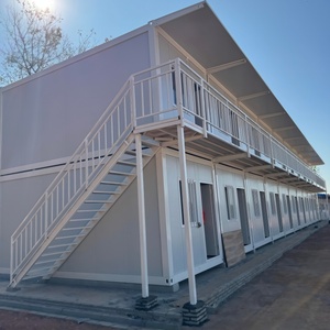 Edificio Prefabbricato <span class=keywords><strong>a</strong></span> 2 Piani <span class=keywords><strong>in</strong></span> Container, Struttura <span class=keywords><strong>in</strong></span> Acciaio, Casa Modulare Personalizzabile per Cantiere [Offerta Speciale] - Product Image 2