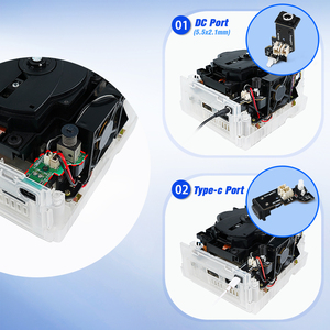 Alimentation de remplacement pour console de <span class=keywords><strong>jeu</strong></span> Nintendo Gamecube NGC Dol 001 et Dol <span class=keywords><strong>101</strong></span>, interface Type-C/DC, 12V3A - Product Image 5