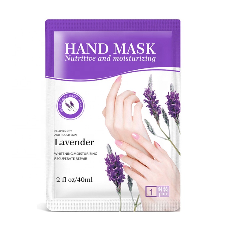 Plant Extracts Hand Cream Masks Smoothing Whitening Hydrating High Quality Original Unisex Lavender Hand Mask