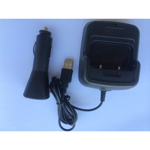 Walkie Talkie Vehicle Charger With Usb <b>Cable</b> For Charging <b>Battery</b> Pack - Product Image 3
