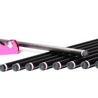 Pro Taper 11.8mm 12.4mm Low Deflection Carbon Fiber Pool Cue Shaft Blank Snooker & Billiard Cue Stick Billiard Carbon Pool Cue
