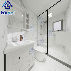 सुरक्षा पूर्वनिर्मित 20 फीट 40 फीट लक्जरी कंटेनर एक्सप्रेज़ेड विला होम कैस प्रीफैब विला घर - Product Image 4