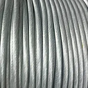 Fil en spirale en acier trempé chaud du câble métallique 1x37