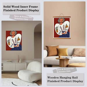 Paint by Numbers Woman in White Blouse <b>Canvas</b> Art Kit Rectangle Abstract Handpainted DIY Oil Painting for Adults Kids - Product Image 6