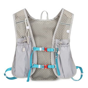 Gilet d'hydratation multifonctionnel en nylon pour la course à pied, veste de course sans manches, sécurité réfléchissante, sac à dos d'eau pour <span class=keywords><strong>le</strong></span> sport, pour <span class=keywords><strong>le</strong></span> cyclisme - Product Image 2