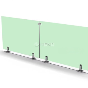 Raccord de fixation réglable en acier inoxydable pour balustrade en verre de <span class=keywords><strong>balcon</strong></span> extérieur - Product Image 5