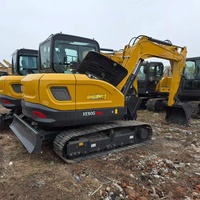 Mini-excavatrice sur chenilles de haute qualité 6 tonnes XE60G Pro XE60G, petite pelle compacte en promotion