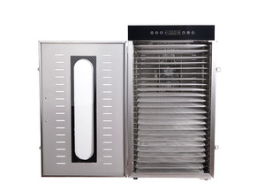 Déshydrateur Industriel Haute Efficacité à 24 Plateaux pour Fruits, Légumes, Herbes, Viandes, <span class=keywords><strong>Pâtes</strong></span>, Bananes, Racines de Kava, 220V - Product Image 1