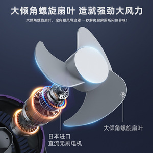 Countertop Circulating <b>Fan</b> K2 Rechargeable Direct Plug In DC Motor Foldable Tabletop <b>Fan</b> High Airflow Multi Scenario Use - Product Image 5