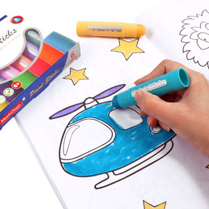Fournitures artistiques, bâtons de peinture à la tempera, 6/12 couleurs <span class=keywords><strong>pastel</strong></span>, sans désordre, non toxiques, bâtons de coloriage à torsion <span class=keywords><strong>pour</strong></span> filles, ensemble cadeau de papeterie - Product Image 3