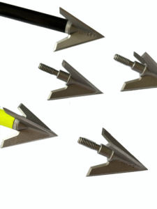 Têtes de flèche à tête large de tir à l'arc 100 Grain personnalisées pour la chasse et la pêche au tir à l'arc - Product Image 4