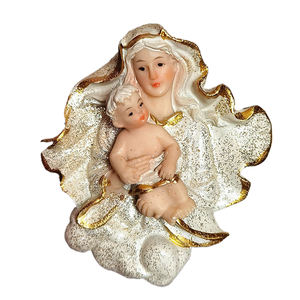Imán para nevera 3D personalizado católico cristiano hogar <span class=keywords><strong>cocina</strong></span> decoración resina Santo Jesús Virgen María José religioso imán para nevera - Product Image 4
