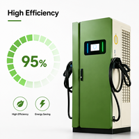 Station de recharge rapide pour véhicules électriques HPC 240 kW à refroidissement liquide, chargeur commercial intelligent CCS2 GB/T