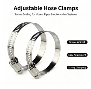 <span class=keywords><strong>Collier</strong></span> de serrage OEM en acier inoxydable 304, <span class=keywords><strong>à</strong></span> serrage manuel, <span class=keywords><strong>auto</strong></span>-<span class=keywords><strong>serrant</strong></span>, de style américain, fixe, pour tuyau d'air et tuyau d'eau - Product Image 3