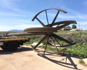 Ce trang trại sử dụng 48V 96V 110V 220V ba giai đoạn 20kW Máy phát điện gió trục Đứng/5KW 10KW Single phase Tua Bin Gió thẳng đứng cho nhà - Product Image 4