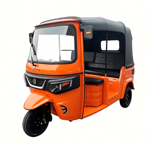 Triciclo Eléctrico de Pasajeros de 3 Ruedas y 3 Asientos, <span class=keywords><strong>Taxi</strong></span> Motorizado Eléctrico, Tuk-Tuk para Transporte Diario, <span class=keywords><strong>Batería</strong></span> de 72V - Product Image 5