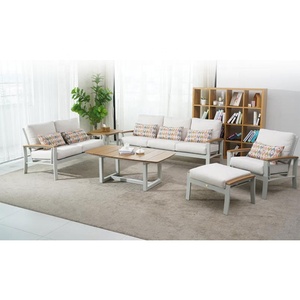 Nordic per il tempo libero all'aperto <span class=keywords><strong>sedia</strong></span> da <span class=keywords><strong>giardino</strong></span> comodo <span class=keywords><strong>cuscino</strong></span> con semplice Villa costruzione in alluminio - Product Image 5