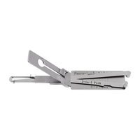 Herramientas de Cerrajería Originales Lishi Roma/SF90 2 en 1, Herramienta para Abrir Cerraduras de Puertas de Automóviles, Lector de Cerraduras, Decodificador de Llaves para Ferrari