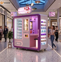 Mesin Vending Printer Kuku Modern dan Baru Harga Grosir, Sistem Self-Service dengan Pembaca ID dan Desain Pola Kustom DIY