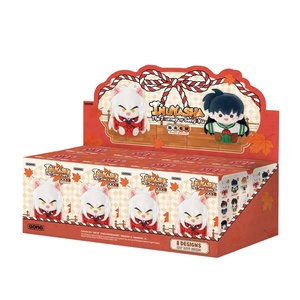 Venta al por mayor 100% Original 8PCS/Set POP la Serie El Viaje de Sengoku <span class=keywords><strong>Inuyasha</strong></span> Marionetas de Dedo Caja Sorpresa Muñecos de Peluche Anime Llaveros - Product Image 1