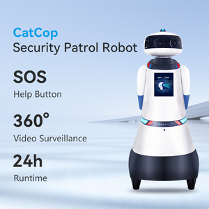 <span class=keywords><strong>Robot</strong></span> de patrouille autonome avec reconnaissance faciale, <span class=keywords><strong>robot</strong></span> de surveillance de sécurité intelligent pour la surveillance en temps réel et le système d'alarme - Product Image 3