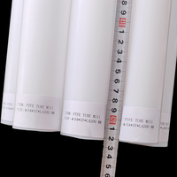 Tubes et tiges creuses moulées en PTFE 100 % vierge de fabrication chinoise, résistance chimique pour l'usinage CNC, tailles personnalisées disponibles