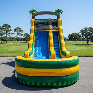 Tobogán Acuático Inflable de Grado Comercial Más Vendido, Parque Acuático Portátil para Patio Trasero <span class=keywords><strong>con</strong></span> <span class=keywords><strong>Piscina</strong></span> para <span class=keywords><strong>Alquiler</strong></span> en Fiestas Interiores y Exteriores - Product Image 2