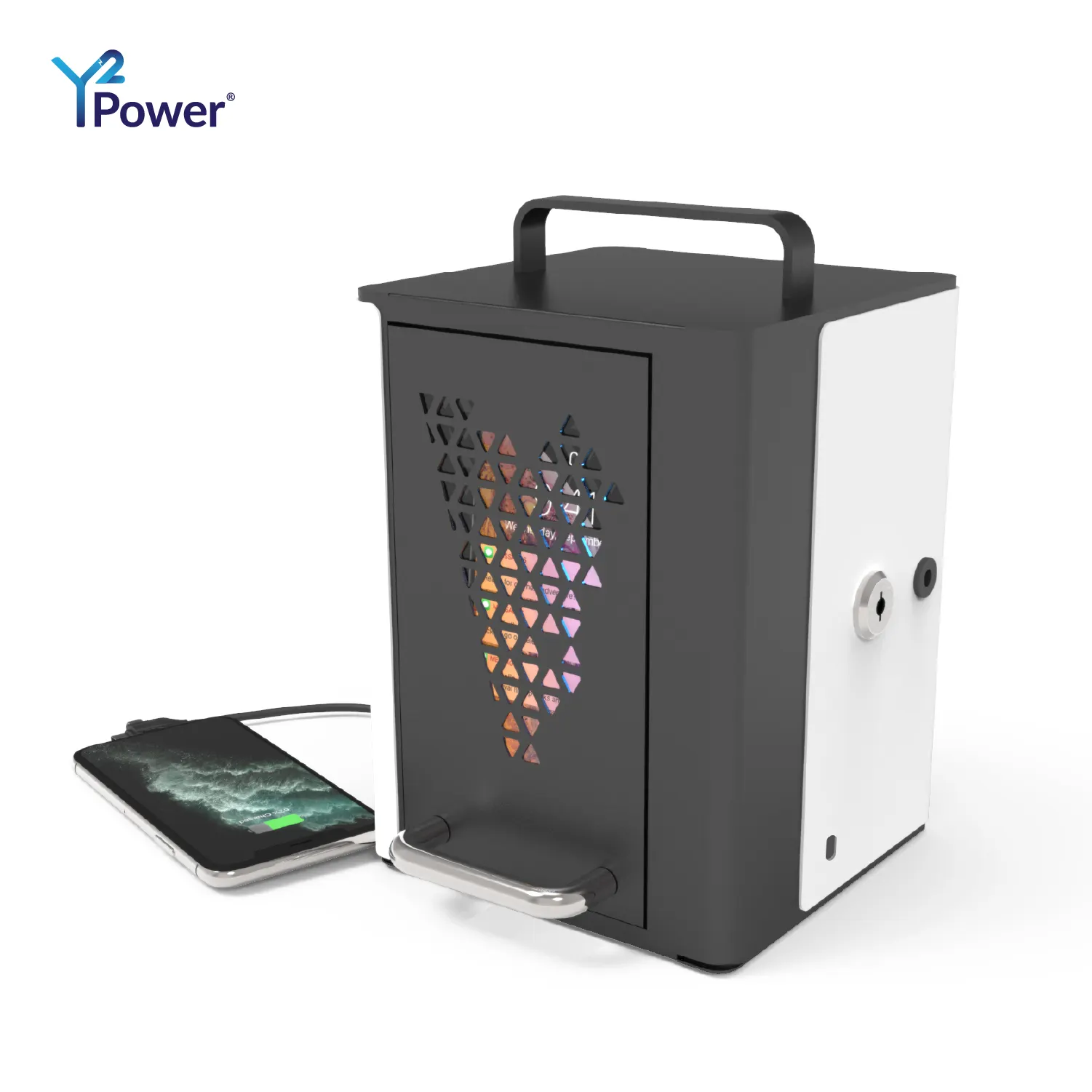 Y2Power yeni ürün YOO artı jetonlu masaüstü cep temiz ve şarj istasyonu PB-CU01-Y2 güç banka şarj cihazı 30000 mAh için Cafe