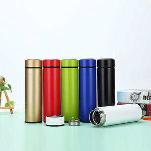 कस्टम लोगो डबल दीवार वैक्यूम स्टेनलेस स्टील का नेतृत्व डिजिटल स्मार्ट पानी की बोतल - Product Image 6