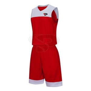 Uniforme de basket-ball léger pour homme personnalisé, 100% polyester, haute qualité, respirant, séchage rapide, nom d'équipe personnalisé, vêtements de sport - Product Image 3