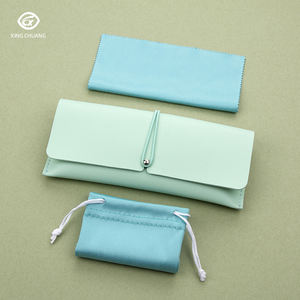 2025 חם מכירה חדש משקפי אופנה תיק קורטיקון רך משקפי שמש אריזת משקפי שמש אריזת משקפי שמש אריזה אישית לוגו הסיטונאי - Product Image 4