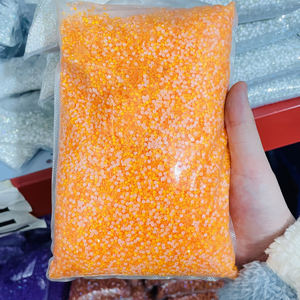 热卖彩色平背玻璃霓虹水钻散装霓虹多色美甲水钻 - Product Image 1