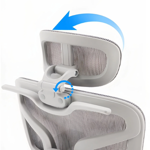 Cadeira ergonômica de malha para computador, almofada lombar de asa dupla, cadeira de escritório reclinável, cadeira giratória para dormitório 9D - Product Image 3