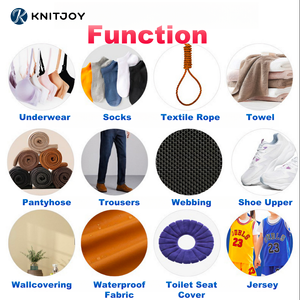 Échantillon gratuit de fil élastique haute densité teint 2075 3075 4075 en polyester filé à cœur et élasthanne simple enveloppée (SCY) pour le tricotage, le tissage et la fabrication de chaussettes - Product Image 3