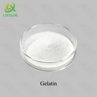 Gélatine alimentaire comestible à faible odeur 120-280 Bloom, rétention d'eau pour saucisses, pouding au vin à faible teneur en alcool (certifiée qualité alimentaire)