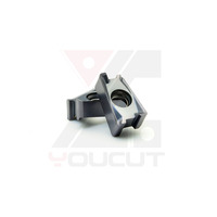 Plaquettes de fraisage LNPU110408SRGR YG2125, revêtement PVD TiAlN, qualité de finition ISO P10-P30 pour acier et acier inoxydable, 4 dents de coupe