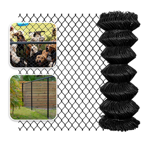 Durable PVC Coated Chain Link <b>Mesh</b> Easy Install Barrier for Outdoor Boundary - Product Image 1