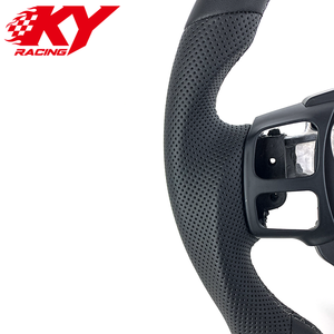 Volante deportivo de cuero personalizado estilo carreras, adecuado para Lexus IS IS250 IS350 ISF RX RC RC350 RCF GX GS GSF NX ES - Product Image 2