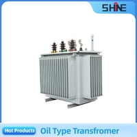 Transformateur de puissance triphasé immergé dans l'huile à tension variable 6,3 kV 10 kV 20 kV 250 kVA 315 kVA 400 kVA 630 kVA