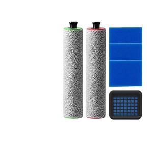 Deerma P30 Compatible Filter Cartridges Sponge Roller <b>Brushes</b> Reusable Home Cleaning Accessories 51-100 Sqm - Product Image 4
