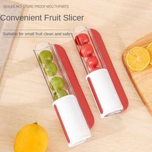 Innovative Stainless Steel Grape Slicer <b>Manual</b> <b>Machine</b> with Container Easy to Clean - Product Image 3