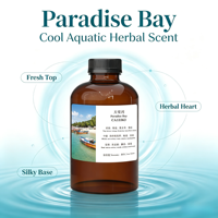 CA13363 Paradise Bay Hotel Scents Crearoma Huiles parfumées industrielles les plus vendues, parfum frais, diffuseur d'arômes, marketing olfactif