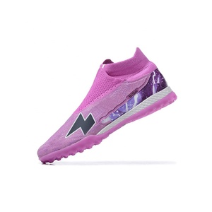 Botines de Fútbol de Corte Alto MD Futbol Phanto GX TF Gripknit Pupillos De Futbol Morados para Invierno/Verano - Product Image 3