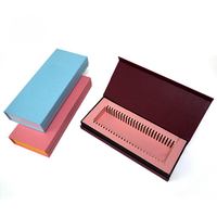 Boîte d'emballage personnalisée pour cils, vision 3d, 1 pièce, conteneur vide, étui de livre