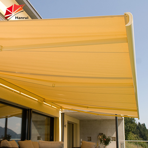 Motori elettrici motarizzati a cassetta completa automatica retrattile a Led in alluminio esterno parasole Patio tenda da sole - Product Image 6