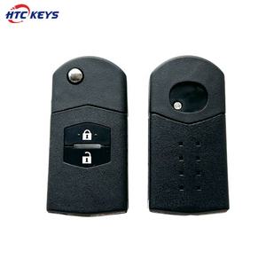 Gute Qualität 2-Tasten-Flip-Falt-Fernschlüsselschale für M-Azda-Autos chl üssel etui - Product Image 2