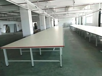 Table de découpe textile, table d'étalage pour l'industrie du vêtement